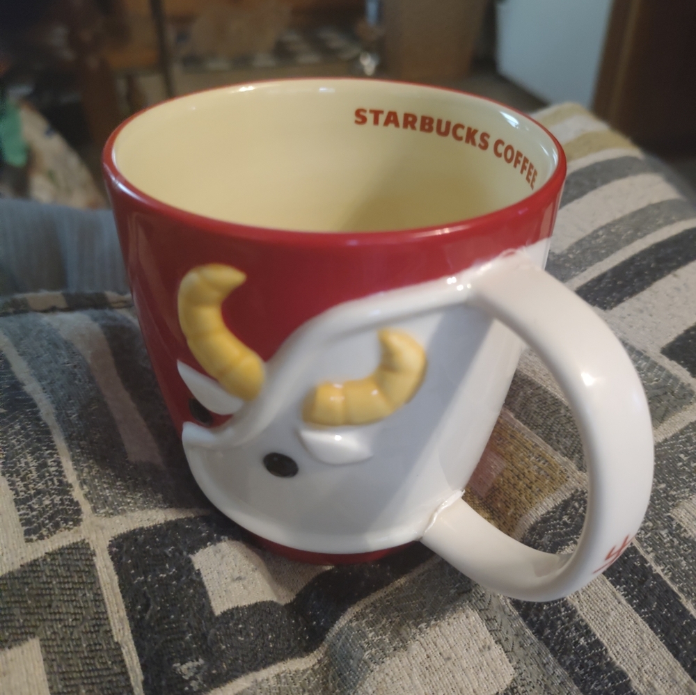 Starbucks 2008 Japanese ox mug